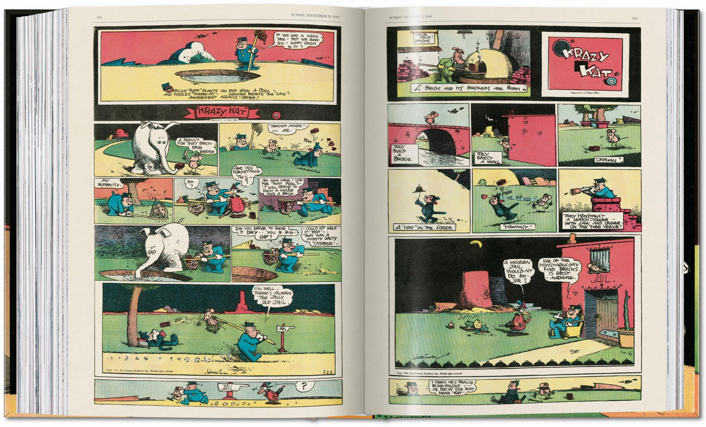 George Herriman. Krazy Kat. The Complete Color Sundays 1935–1944 (English) Book