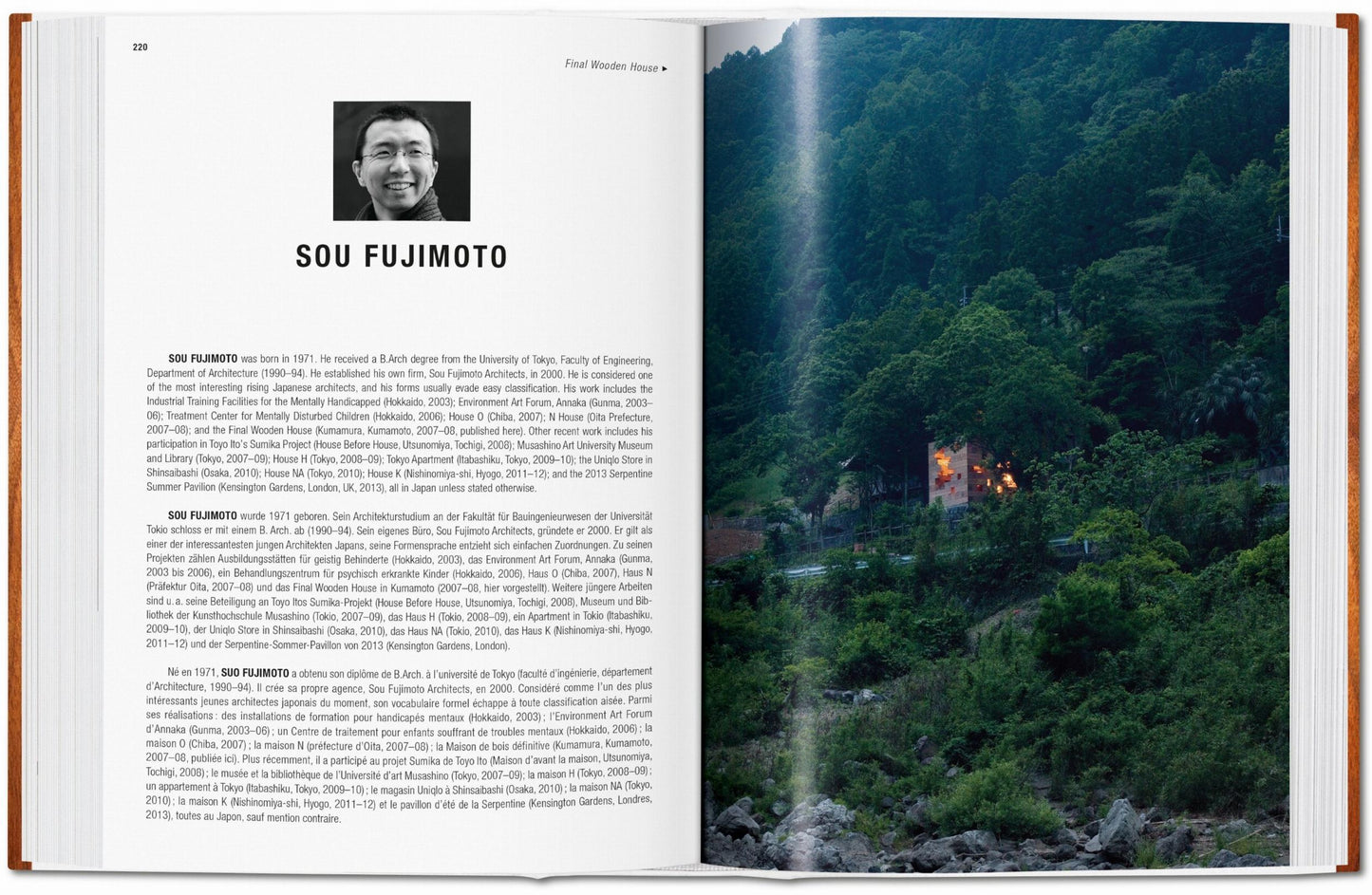 100 Contemporary Wood Buildings (German, French, English) Book