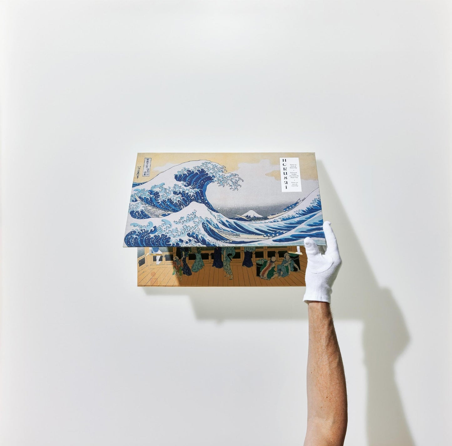 Hokusai. Thirty-six Views of Mount Fuji (German, French, English) Book