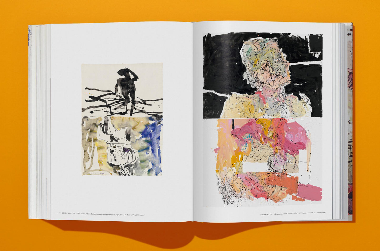 Georg Baselitz (German, French, English) Book