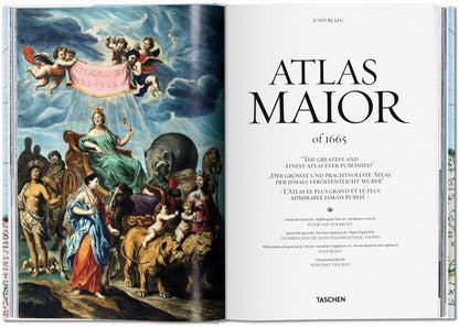 Joan Blaeu. Atlas Maior of 1665 (German, French, English) Book