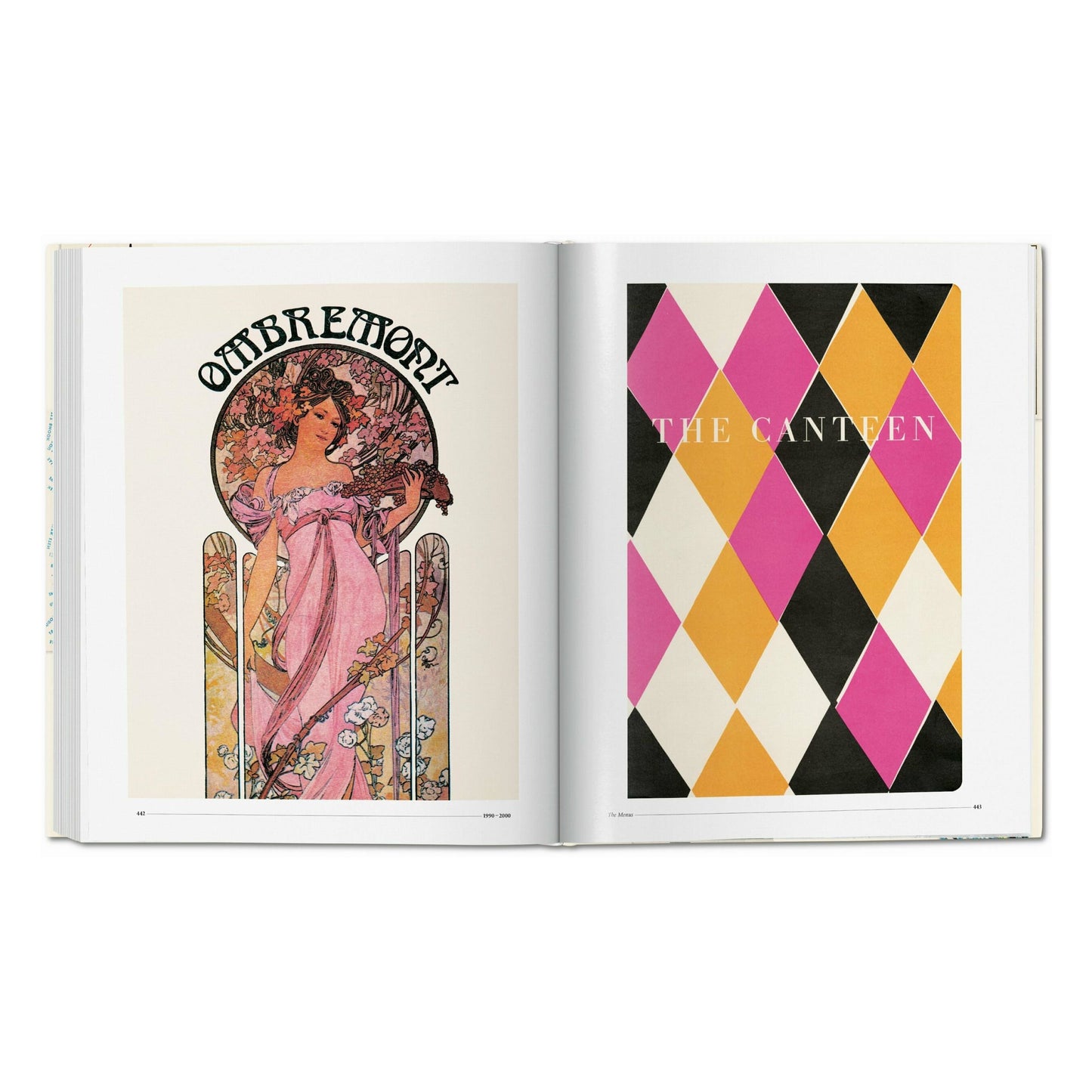 Menu Design in Europe (German, French, English) Book