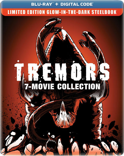 Tremors 7-Film Collection - Limited Edition Glow in the Dark Steelbook (Blu-ray + Digital)