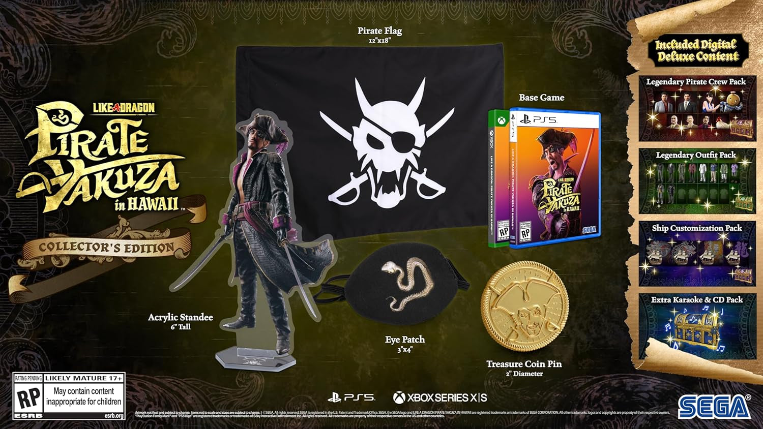 Like a Dragon: Pirate Yakuza in Hawaii: Collector'S Edition - Playstation 5