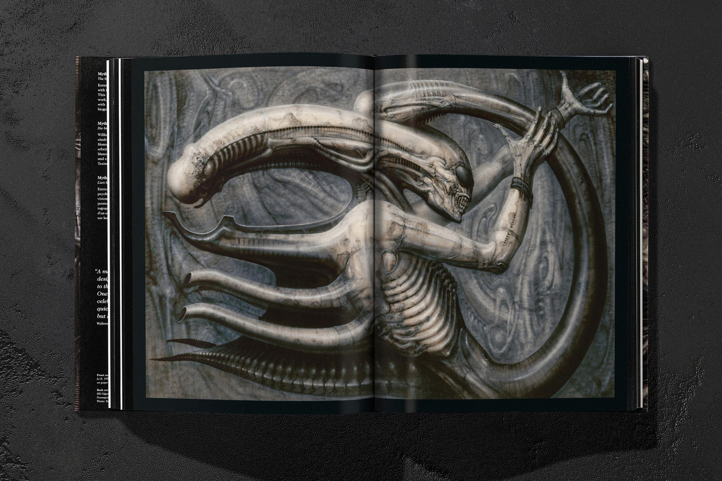HR Giger (German, French, English) Book