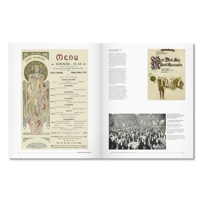 Menu Design in America (German, French, English) Book