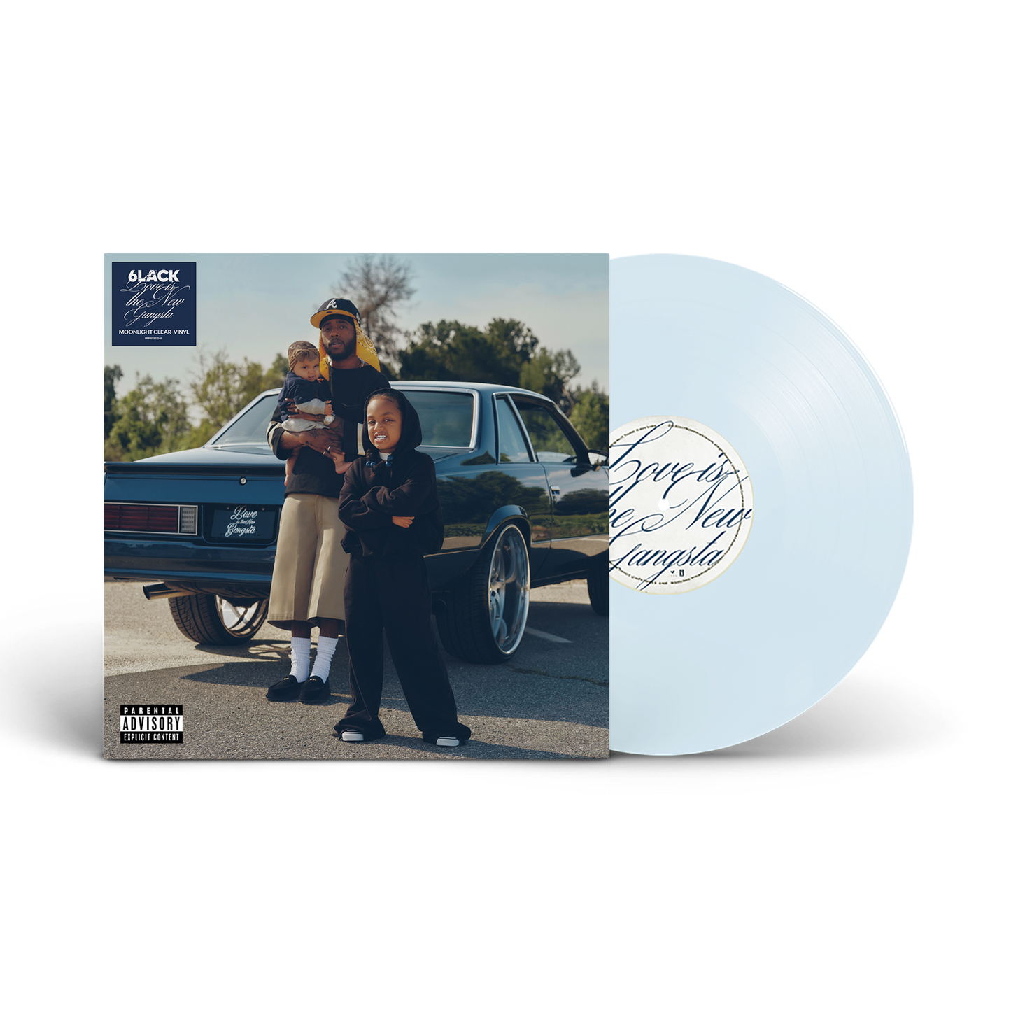 Love Is The New Gangsta (Alternate Cover) [Moonlight Clear Vinyl] [Vinyl] Vinyl Record