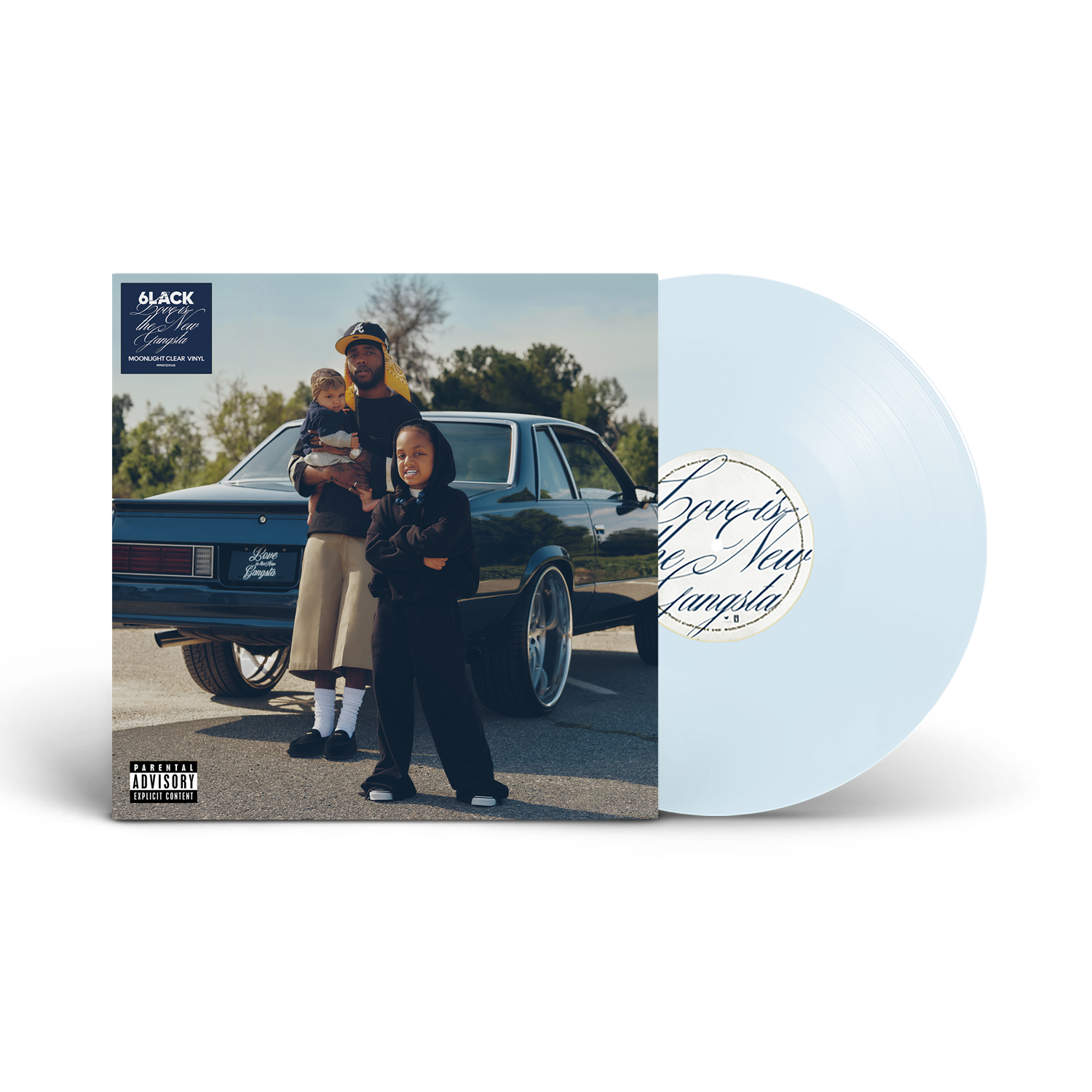 Love Is The New Gangsta (Alternate Cover) [Moonlight Clear Vinyl] [Vinyl] Vinyl Record