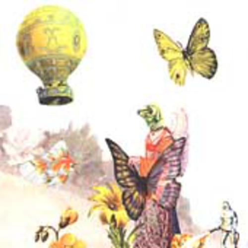 the album cover for Skygreen Leopards - Life and Love In Sparrow's Meadow