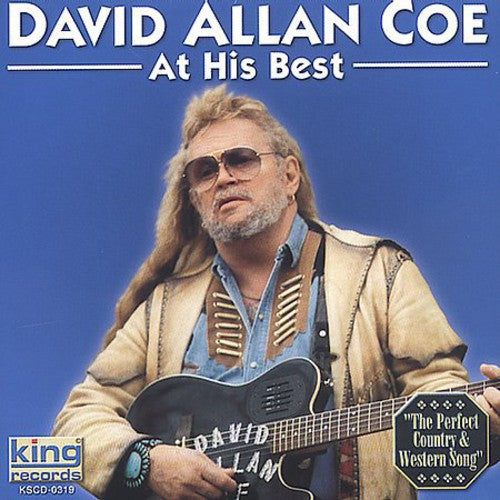 the album cover for David Coe Allan - At His Best