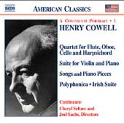 Cowell / Seltzer / Sachs - Continuum Portrait 1 - Music CD