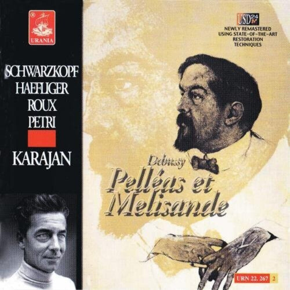 the album cover for C. DEBUSSY - Pelleas Et Melisande