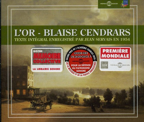 Servais,jean - L'or: By Blaise Cendrars - Music CD