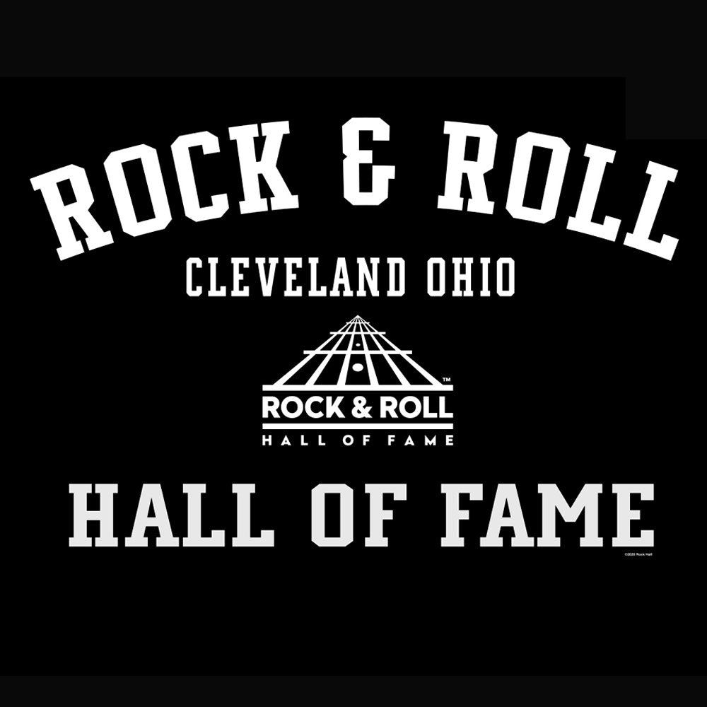 Rock and Roll Hall of Fame Mens T Shirt Officially Licensed Black