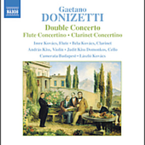 the album cover for Laszlo Kovacs - Double Concerto