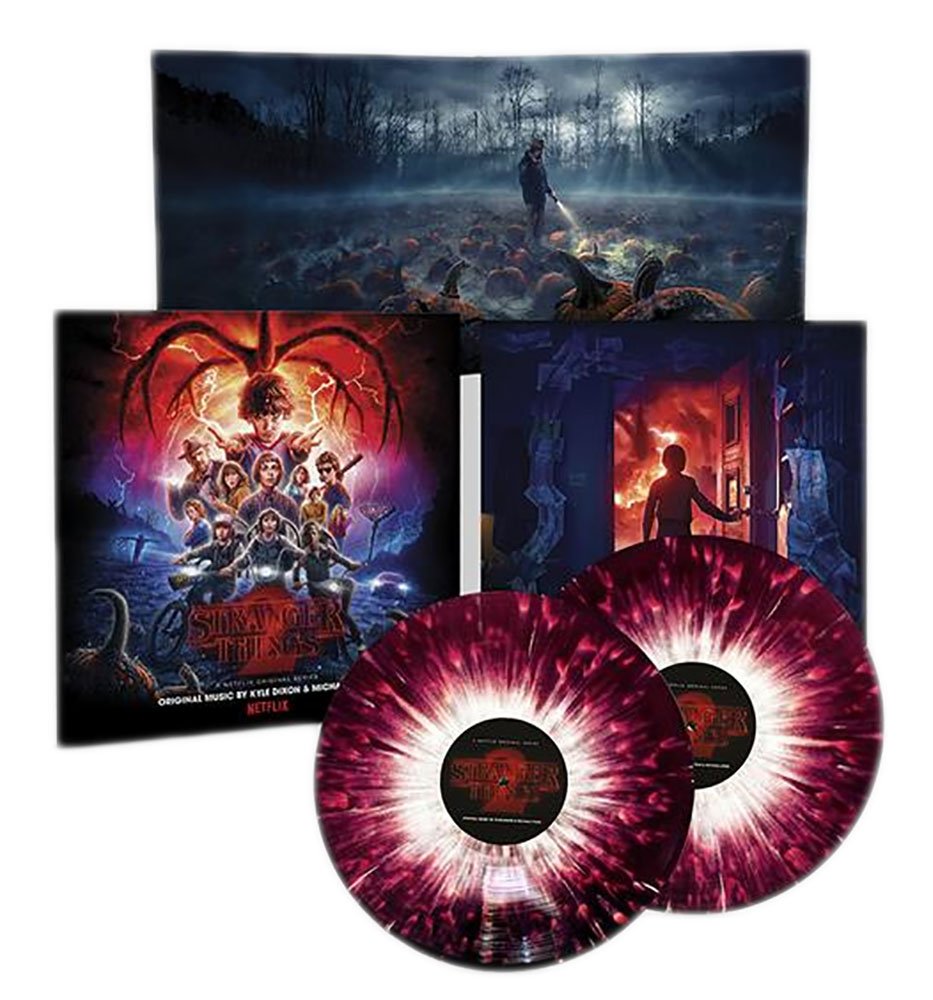 Stranger Things 2- Original Series Soundtrack (Limited Edition Crystal Purple W/ White Splatter Vinyl) Vinyl Record