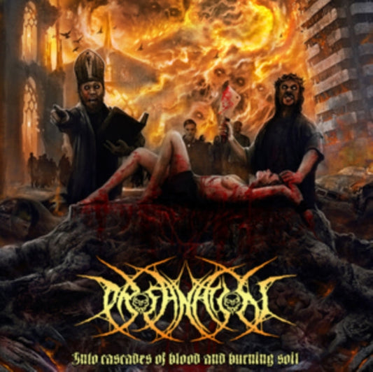 Profanation - Into Cascades Of Blood & Burning Soil Music CD