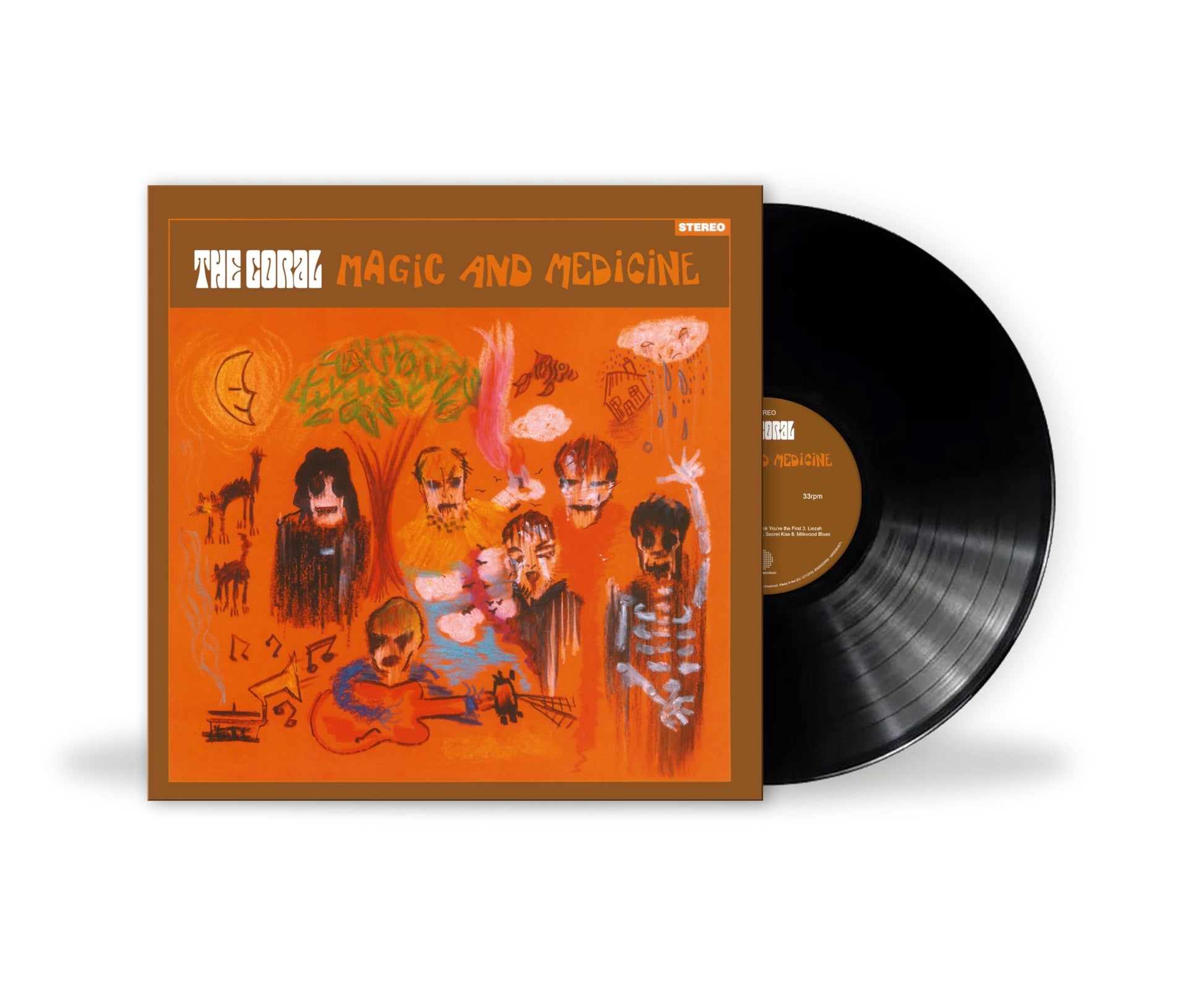 Coral - Magic & Medicine (Uk) [LP] Vinyl Record Album Cover