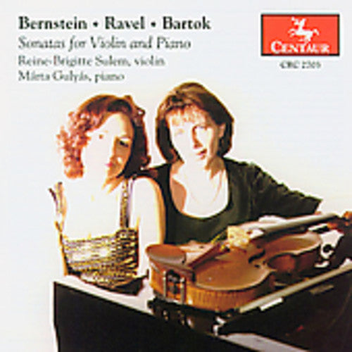 Bernstein / Ravel / Bartok / Sulem / Gulyas - Sonatas For Violin & Piano - Music CD