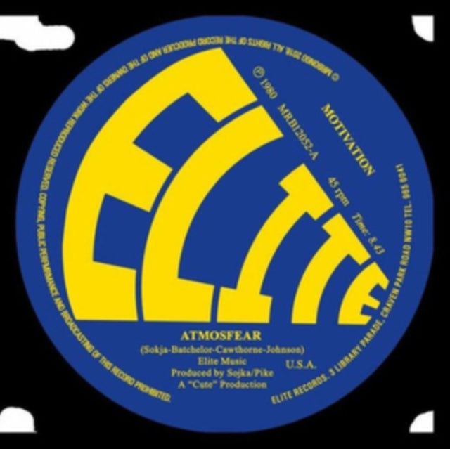 Atmosfear - Motivation/Extract - 12 Inch Vinyl Record