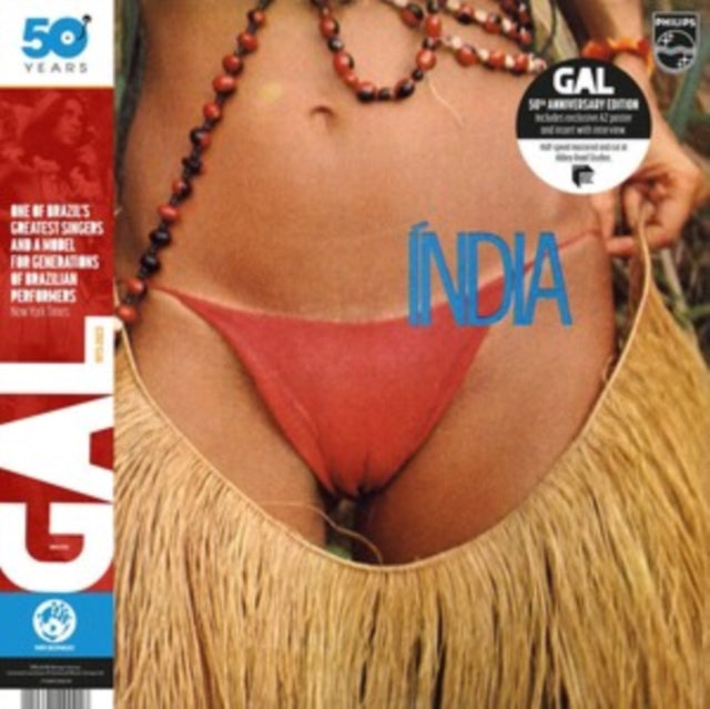 Gal Costa - India (50Th Anniversary Edition) - LP Vinyl Record