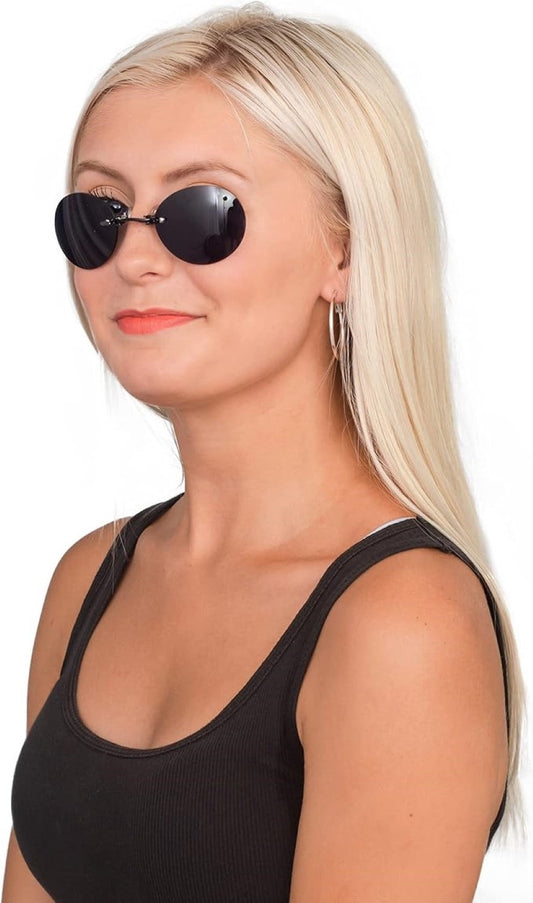 Morpheus Replica Unisex Halloween Cosplay Costume Black Glasses