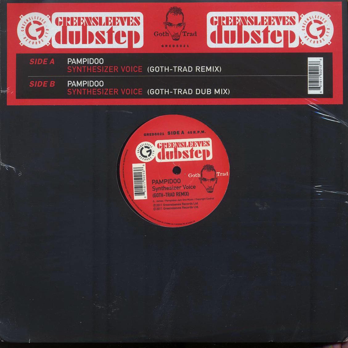 Pampidoo - Synthesizer Voice (Goth Trad Remix)  /  Pampidoo - Synthesizer Voice (Goth Trad Dub Mix) 12" Vinyl Record