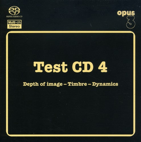Test Cd 4: Acoustic Music / Various - Test Cd 4: Acoustic Music / Various - Super Audio CD