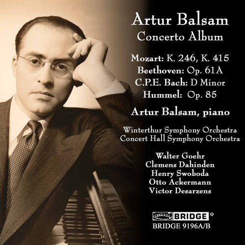 Mozart / Beethoven / Bach / Balsam - Concerto Album - Music CD