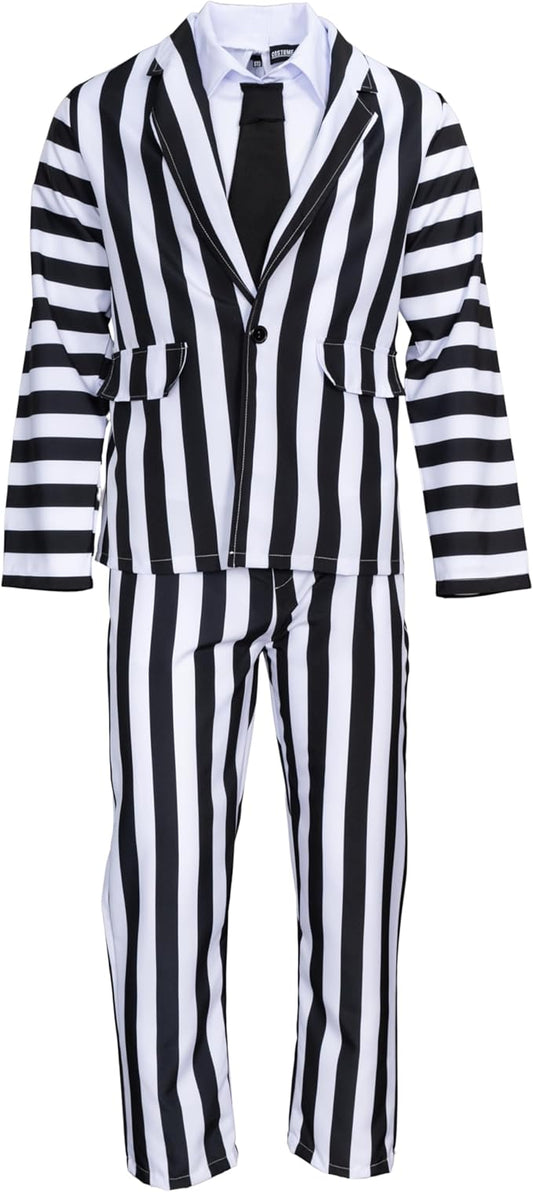 Bugman 80Ÿ??s Beetle Beetle Beetle Keaton Movie Halloween Cosplay Costume 3-Piece Suit