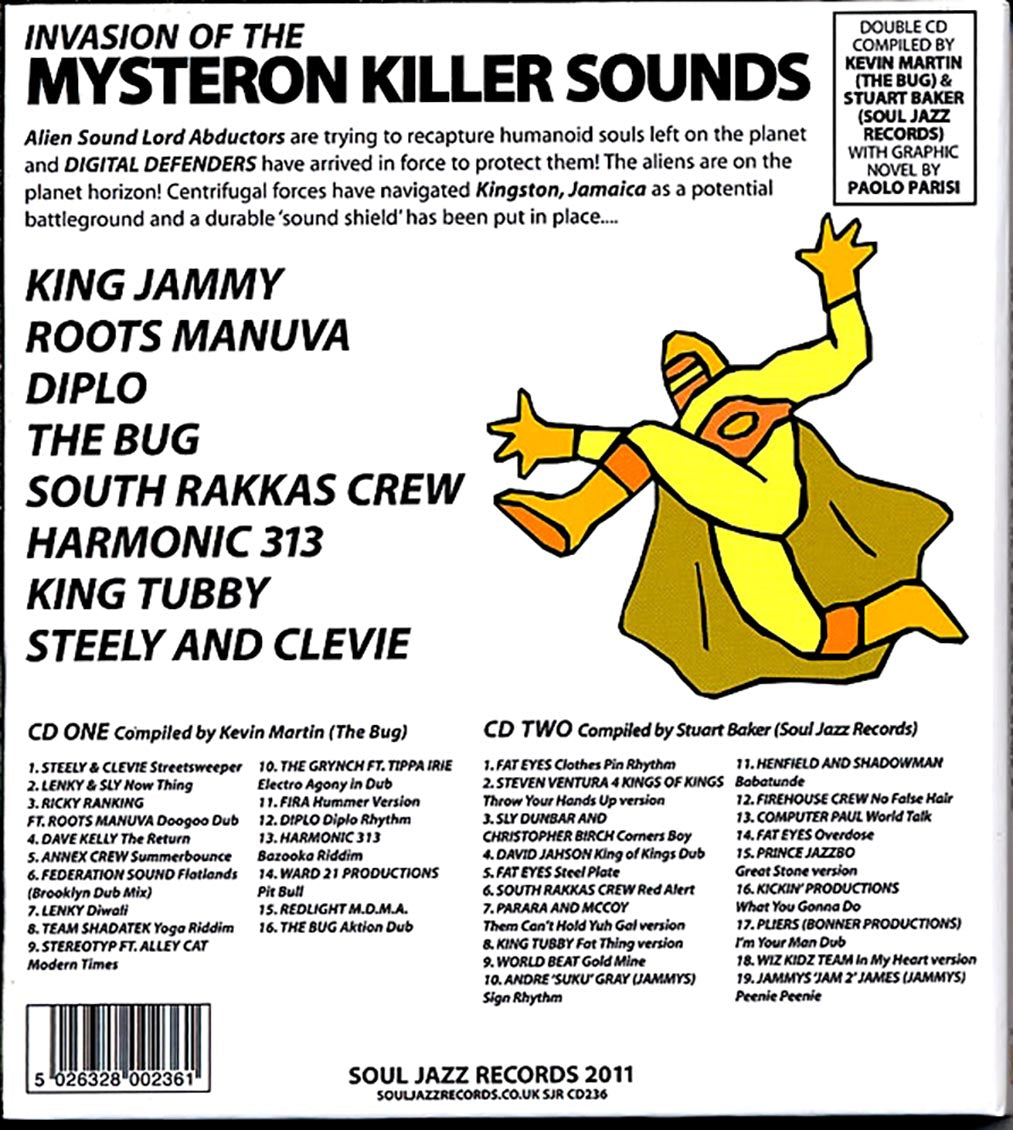 Diplo, King Jammy, The Bug, Steely & Clevie, Etc. - Invasion Of The Mysteron Killer Sounds (35 tracks) (2xCD) (incl. large booklet) (deluxe 4-fold digipak) Music CD