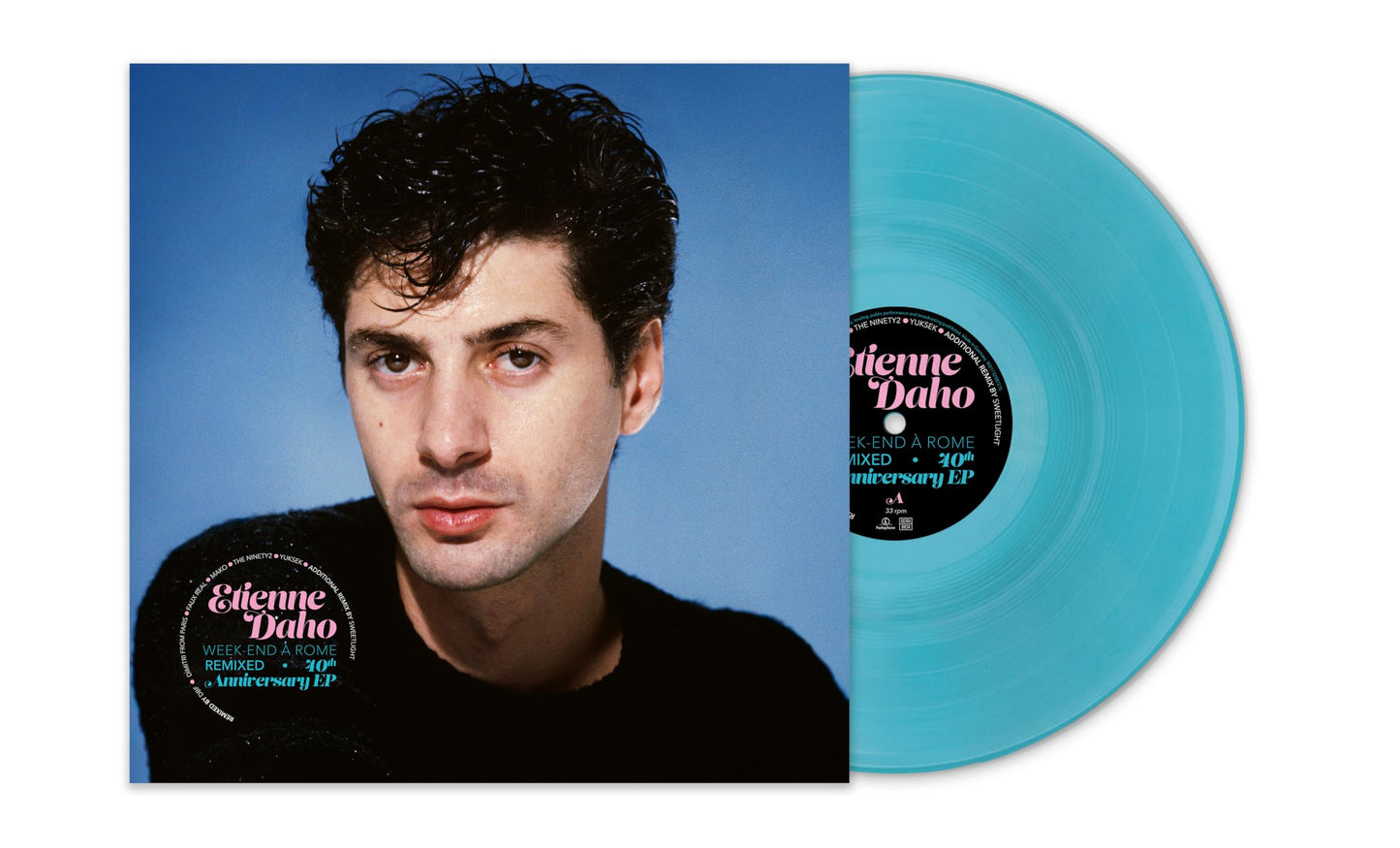 Etienne Daho - Week-End A Rome Remix (Hol) [LP] Vinyl Record Album Cover