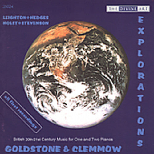 the album cover for Goldstone - Explorations: British 20th & 21st Ctry Music / Various