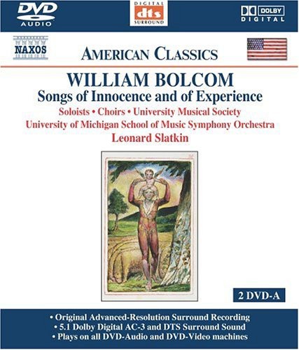 Bolcom / Brewer / Davidson / Morris / Slatkin - Songs Of Innocence & Of Experience - DVD Audio