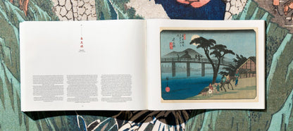 Hiroshige & Eisen. The Sixty-Nine Stations along the Kisokaido (German, French, English) Book