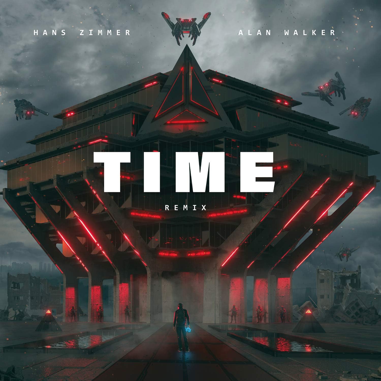 Alan Walker / Zimmer,Hans - Time (Alan Walker Remix) [LP] Vinyl Record Album Cover
