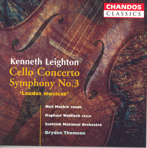 the album cover for Bryden Thomson - Cello Concerto / Symphony 3