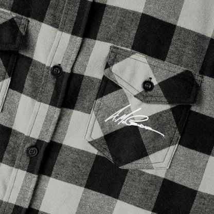 The Boondocks Freeman Brothers Wanted Grey / Black Flannel Shirt