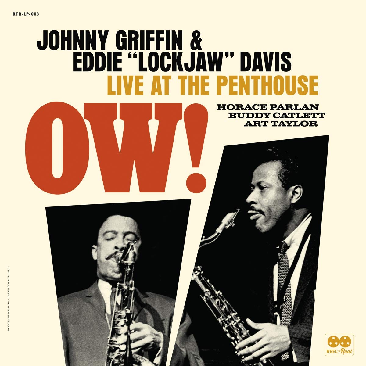 Eddie 'Lockjaw' Davis - Ow! Live at The Penthouse [RSD BF 2019] Vinyl Record Album Cover