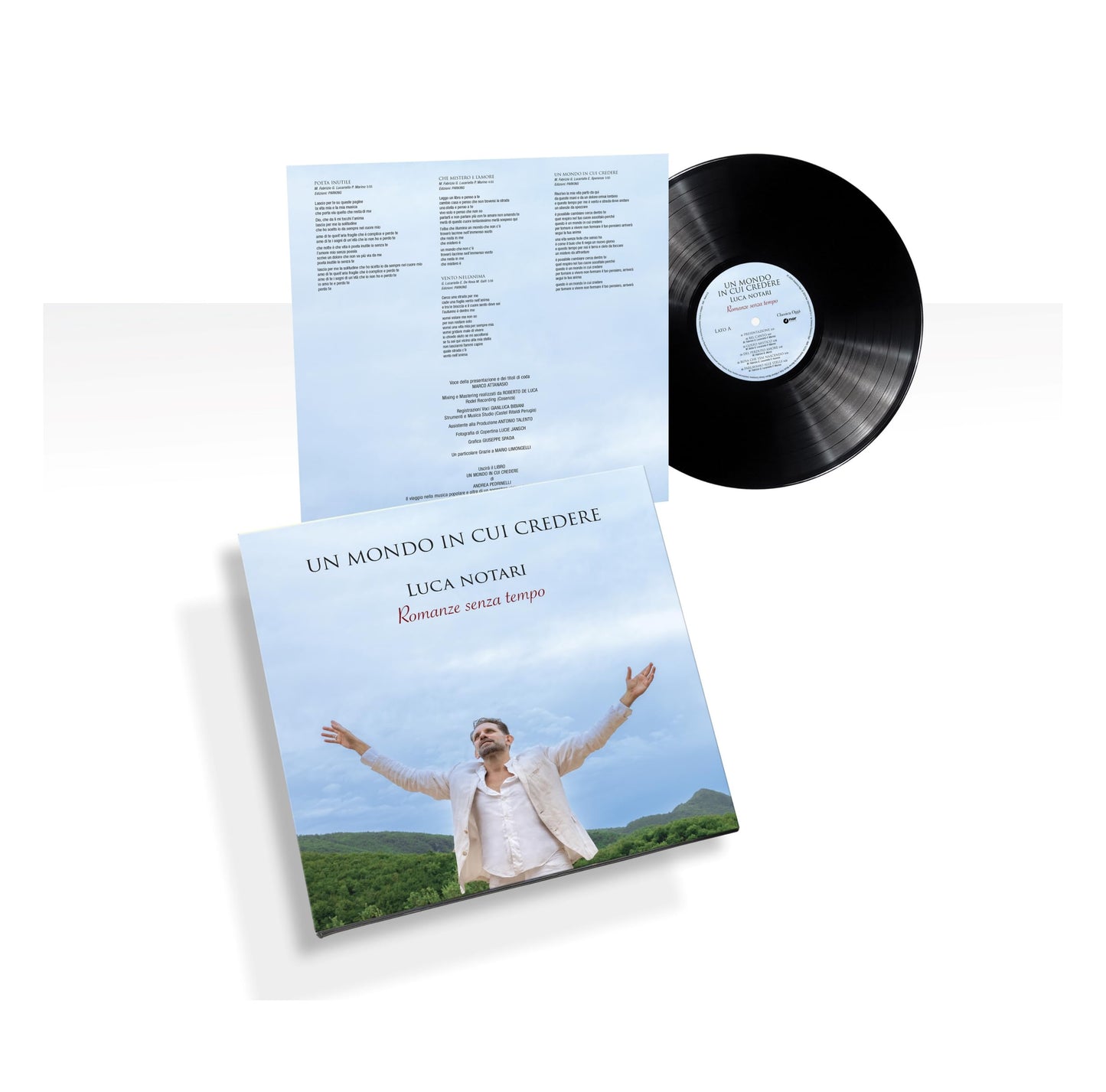 Luca Notari - Un Mondo In Cui Credere: Romanze Senza Tempo (Ita) [LP] Vinyl Record Album Cover