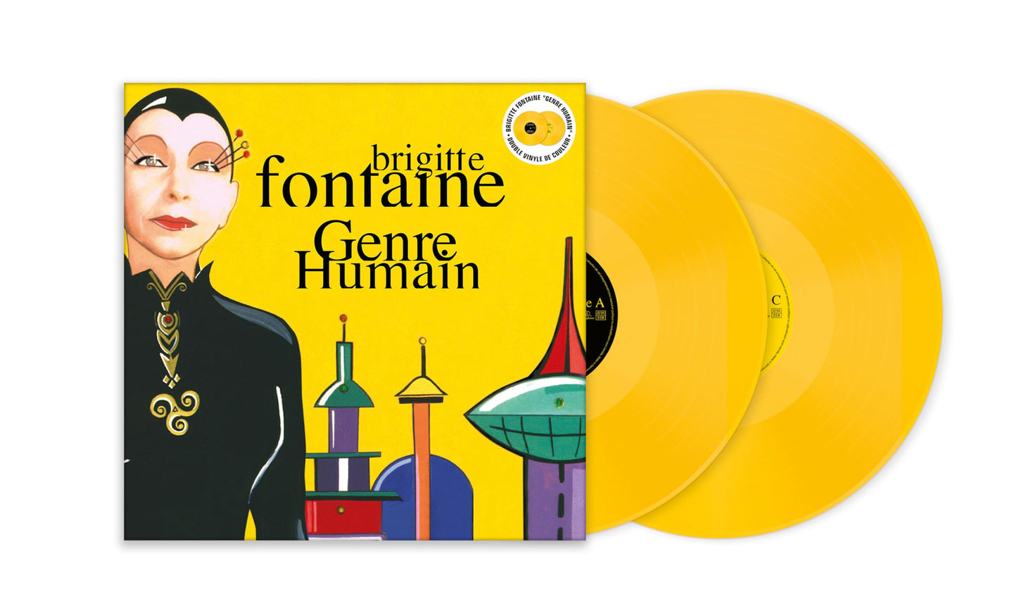 Brigitte Fontaine - Genre Humain (Hol) [LP] Vinyl Record Album Cover