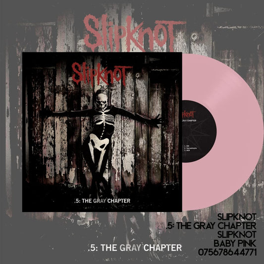 Slipknot - 5: The Gray Chapter [Colored Vinyl] (Pnk) (Uk) Vinyl Record Album Cover