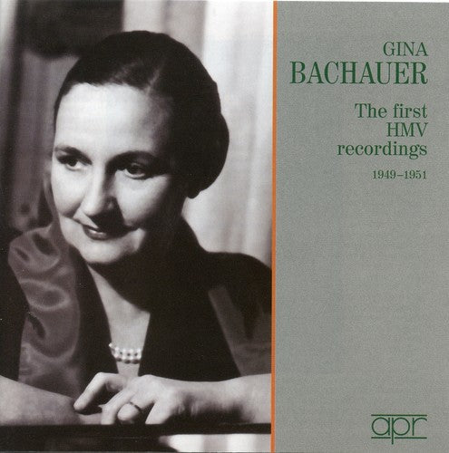 Bachauer,gina - First Hmv Recordings 1949-51 - Music CD