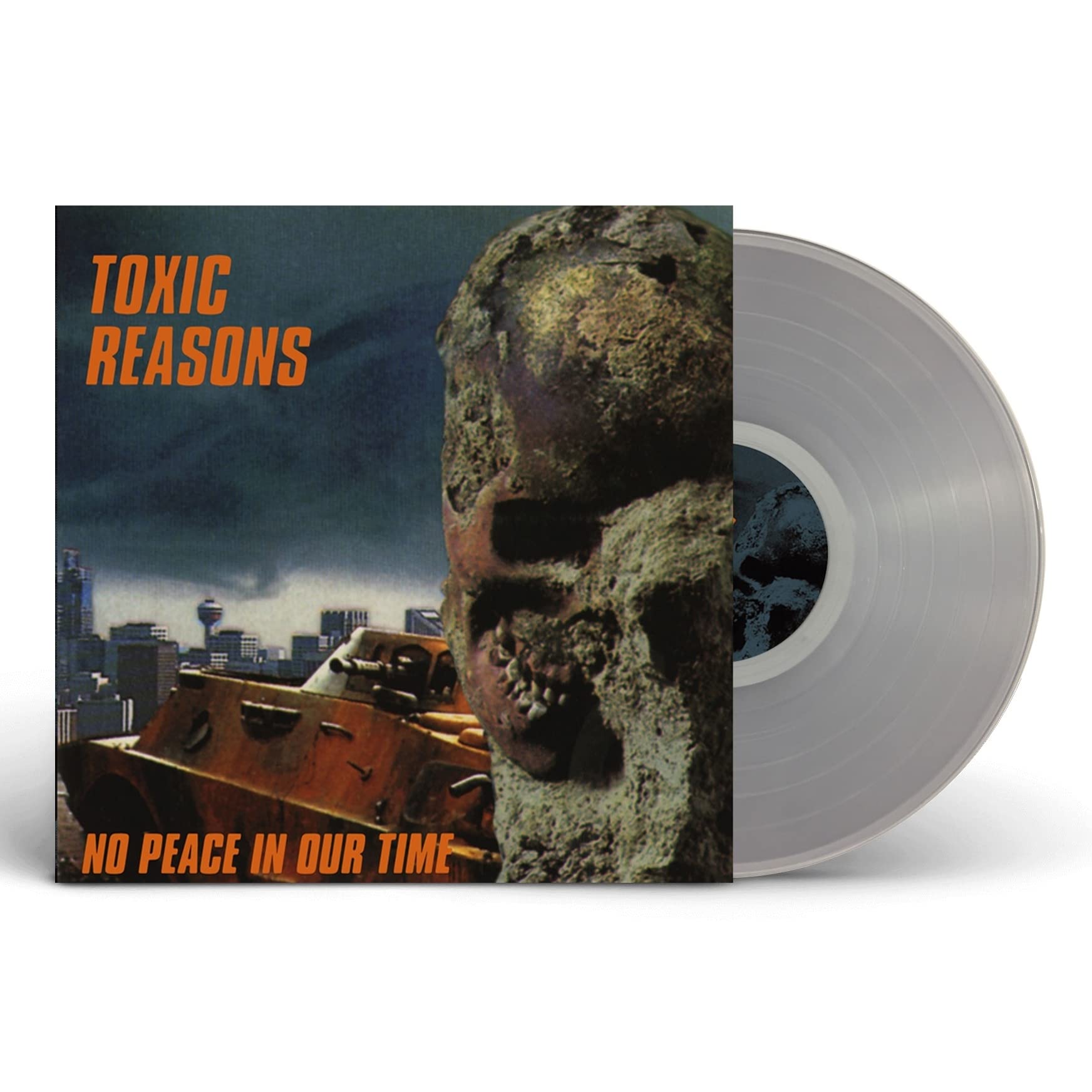 Toxic Reasons - No Peace In Our Time [Clear Vinyl] (Uk) Vinyl Record Album Cover