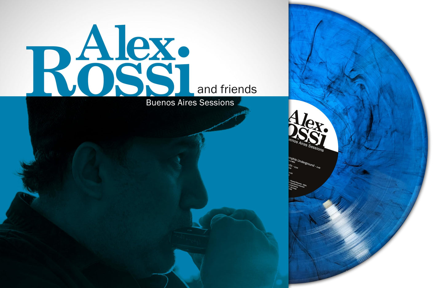 Alex Rossi & Friends - Buenos Aires Sessions [Colored Vinyl] (Uk) Vinyl Record Album Cover