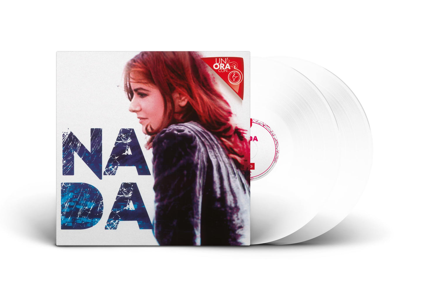 Nada - Un'ora Con [Colored Vinyl] [180 Gram] (Wht) (Ita) Vinyl Record Album Cover