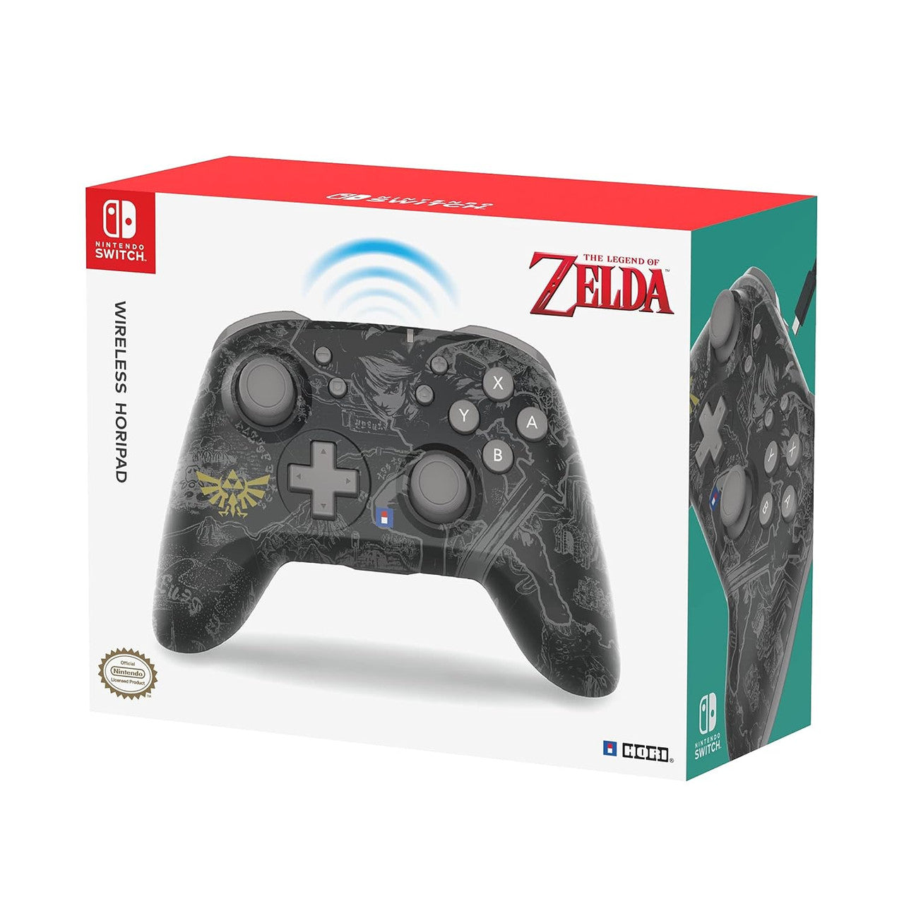 HORI - Switch Controller HORIPAD Wireless: Legend of Zelda - HORI