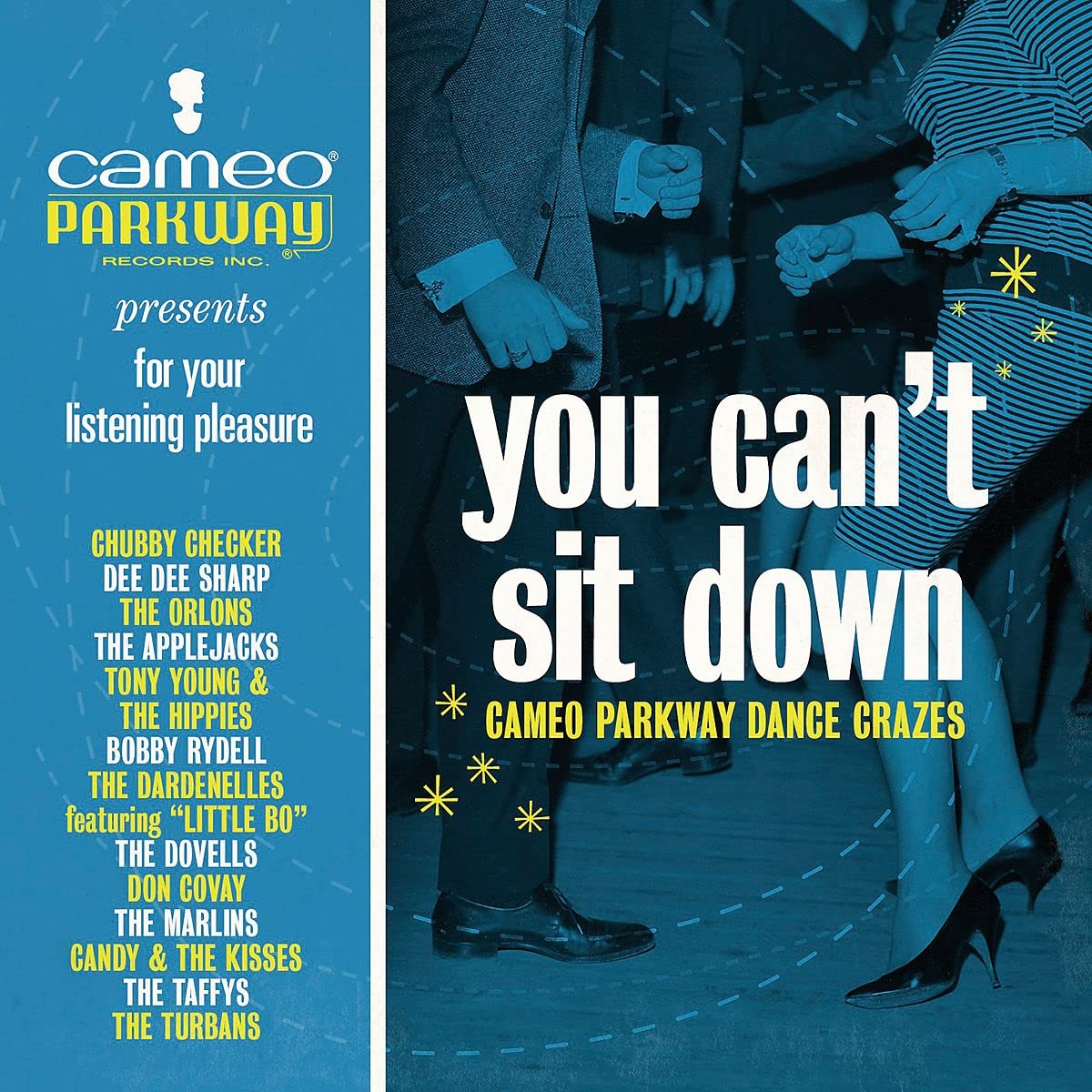 Various Artists - You Can't Sit Down: Cameo Parkway Dance Crazes 1958-1964 (U.K. Collection) [RSD 2022] [] Vinyl Record Album Cover