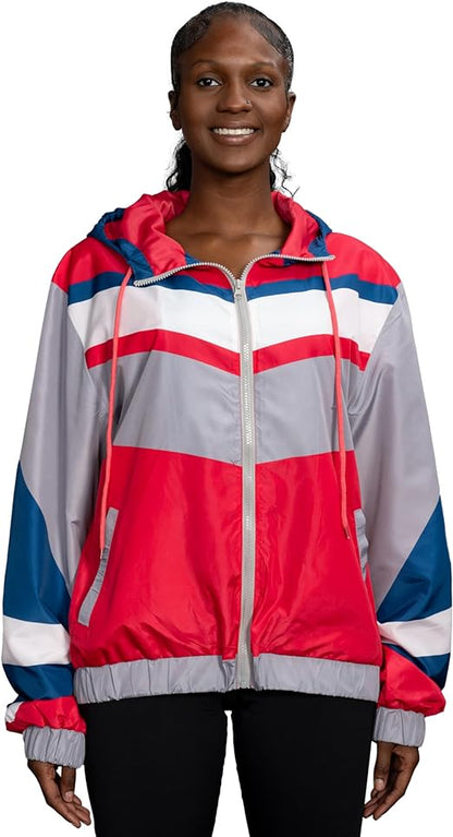 Retro Windbreaker Jacket Lightweight Design 6