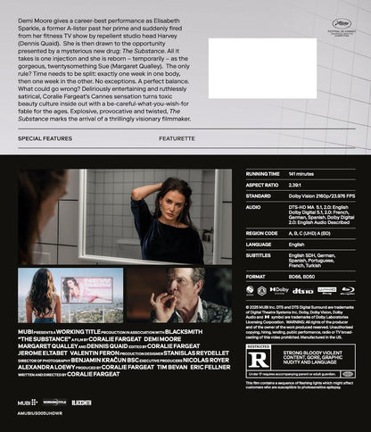 The Substance [4K UHD + Blu-ray]